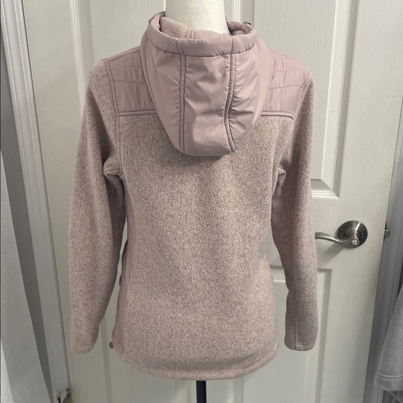 New Balance Women's Light Pink Hoodie Jacket 4 Pockets Sz M - Picture 4 of 13